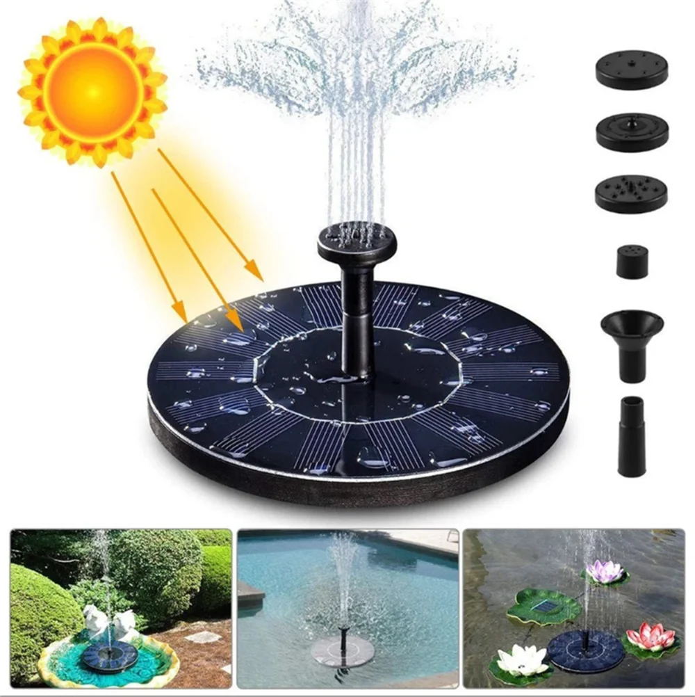 Fuente Solar Decorativa para Jardin