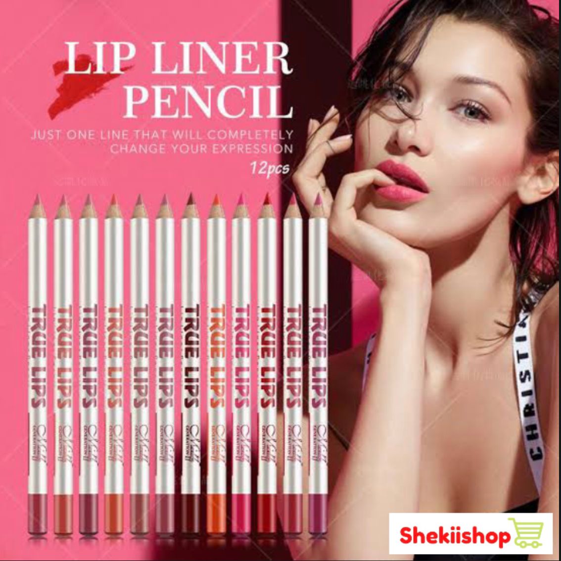 True lips liner Pencil 12 en 1